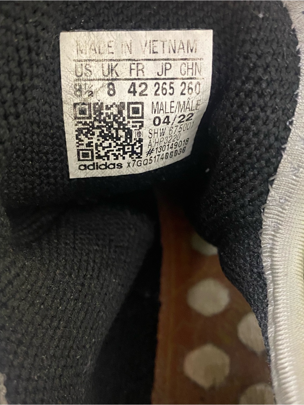 Adidas x Pharrell Williams HU NMD Altered Blue Animal Print Men Shoes size 8.5 - Picture 7 of 7